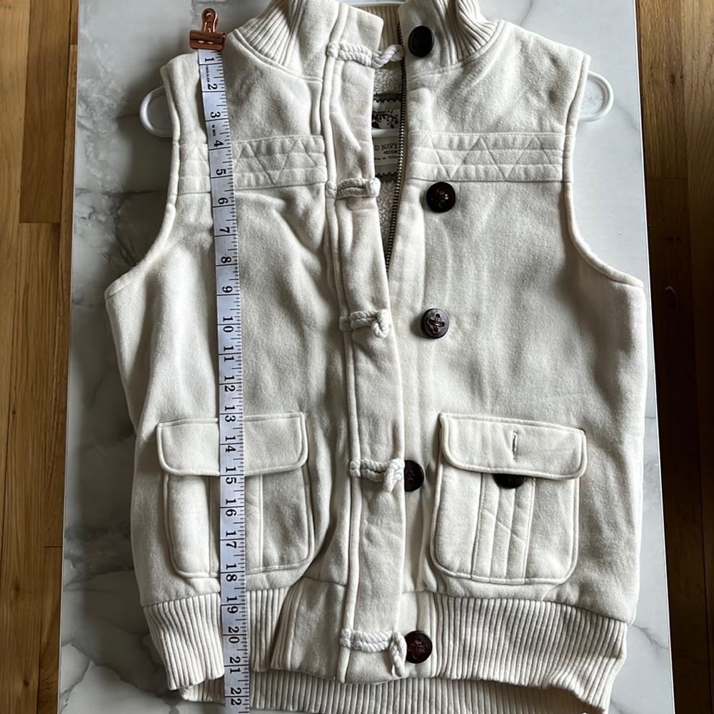 Sherpa-lined Old Navy Vest